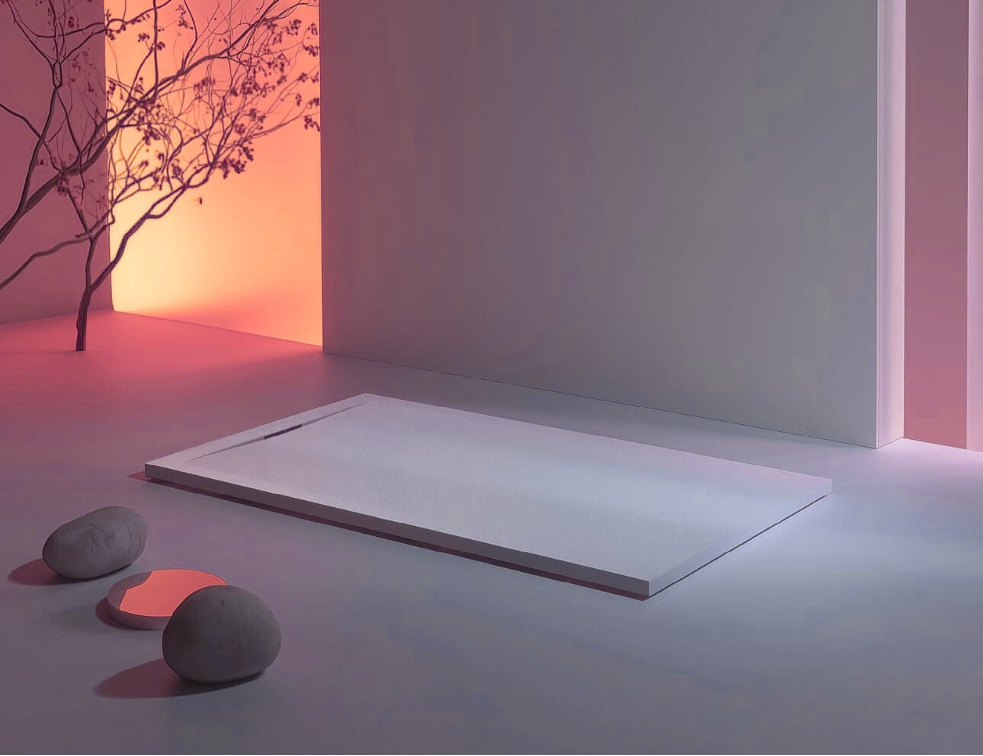 Douches à l’italienne à ras du sol